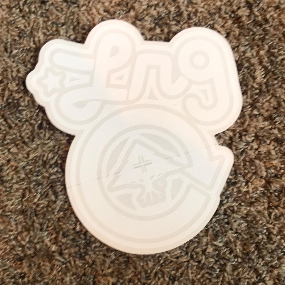 LRG logo Sticker 5pk